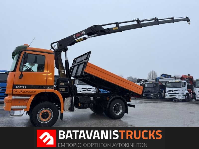 Batavanis Trucks - Mercedes-Benz   MB AGTROS 1831 AK 4X4